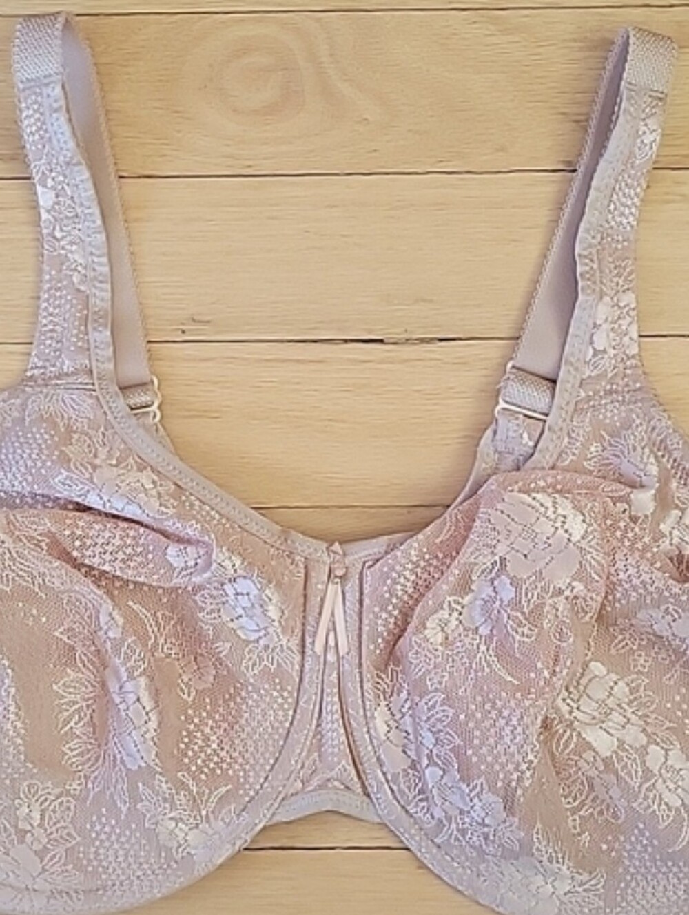 Wacoal Lace Full-Coverage Bra Style 855244 Size 36DDD